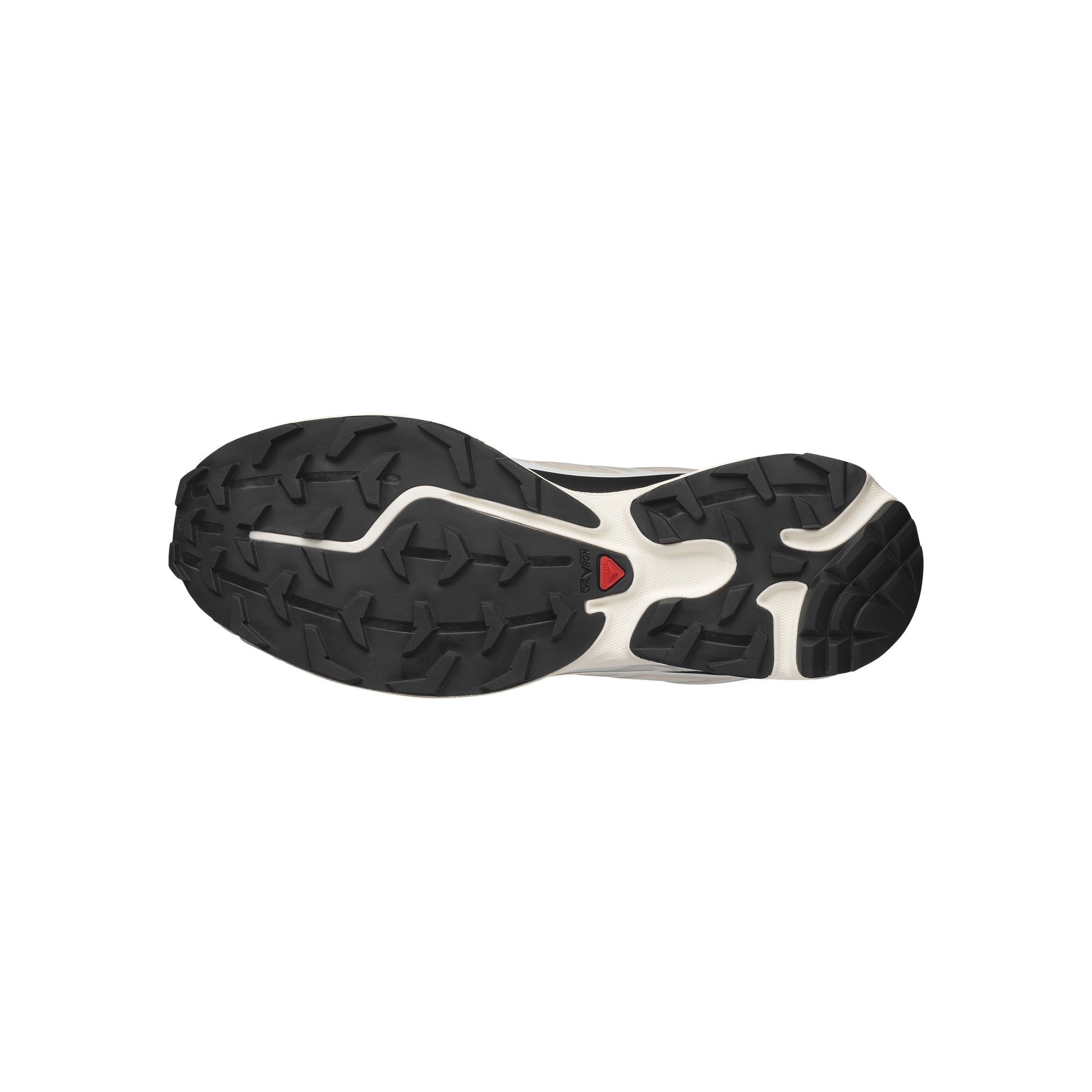 Salomon XT-6 Rainy Day Black White trail running shoe with Quicklace system breathable mesh upper and Contagrip outsole
