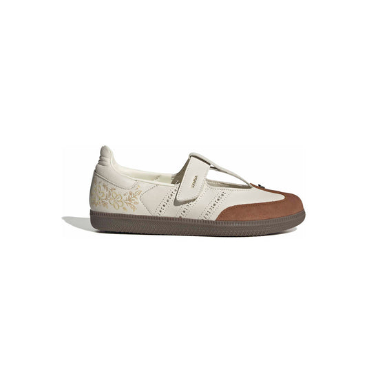 adidas Originals Samba Jane 'Off White / Off White / Gum' - side lateral center view