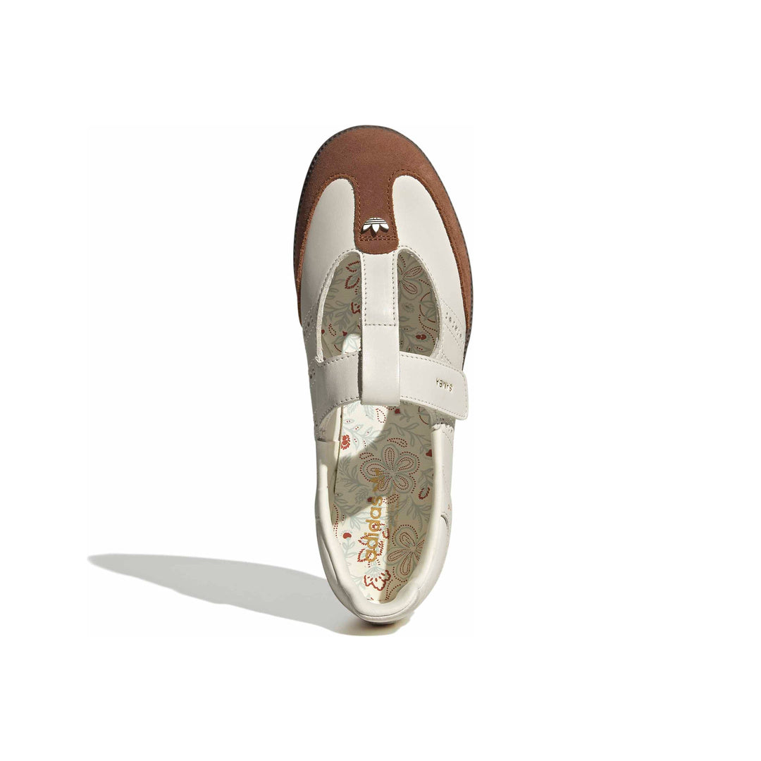 adidas Originals Samba Jane 'Off White / Off White / Gum' - top portrait view