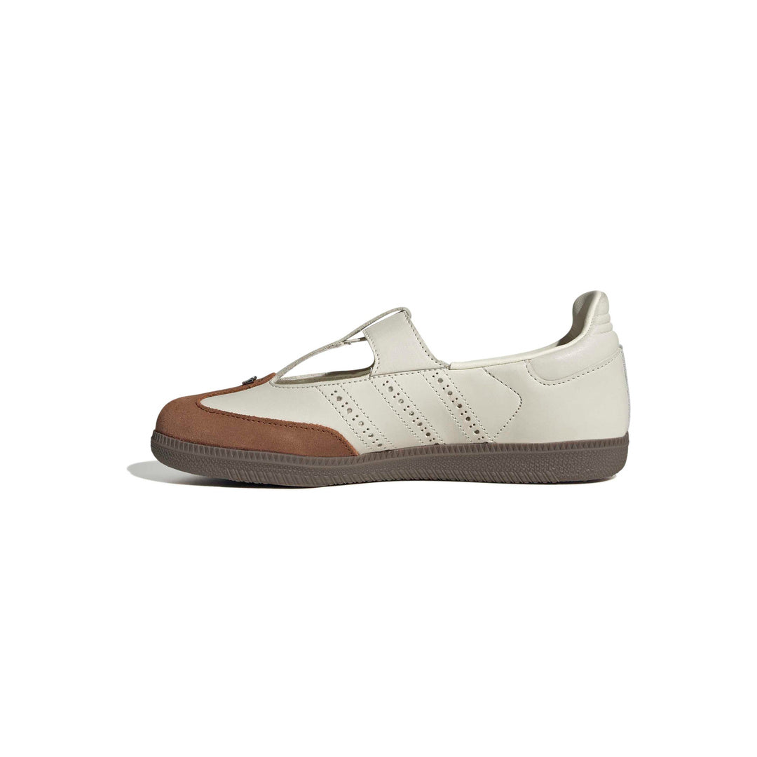 adidas Originals Samba Jane 'Off White / Off White / Gum' - side medial center view