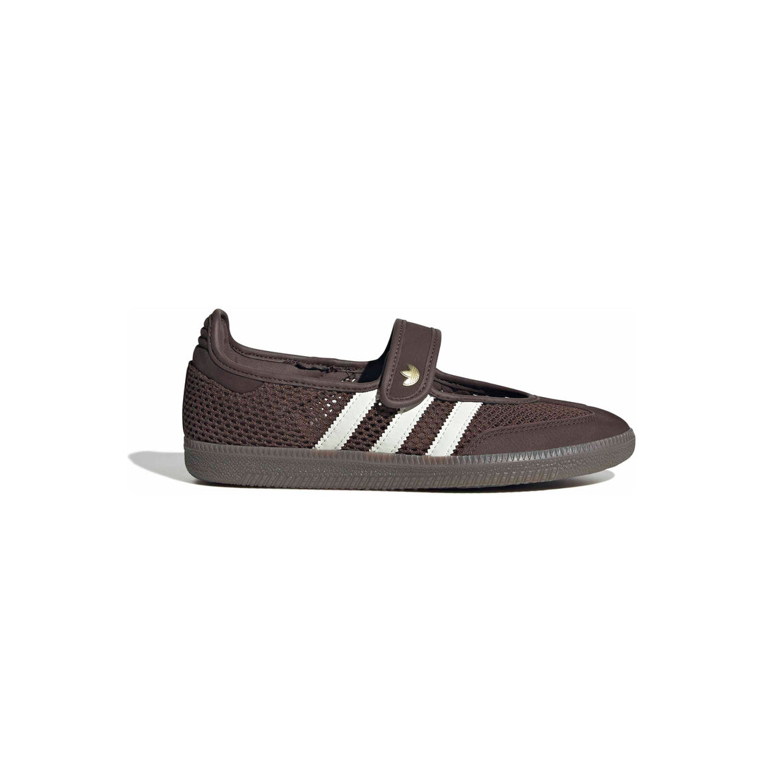 adidas Originals Samba Jane 'Brown Off White Gold Metallic' (WMNS) - Side Lateral Center View