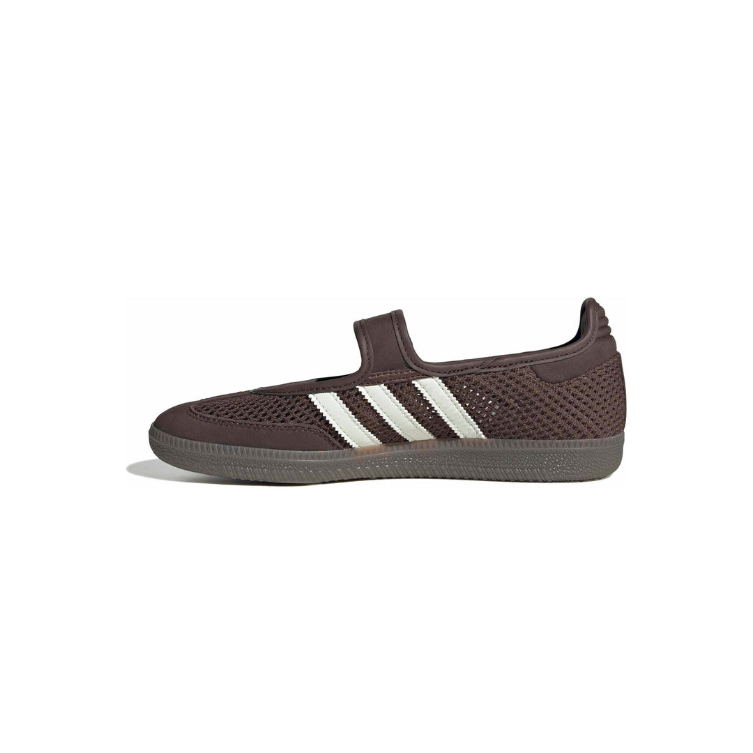 adidas Originals Samba Jane 'Brown Off White Gold Metallic' (WMNS) - Side Medial Center View