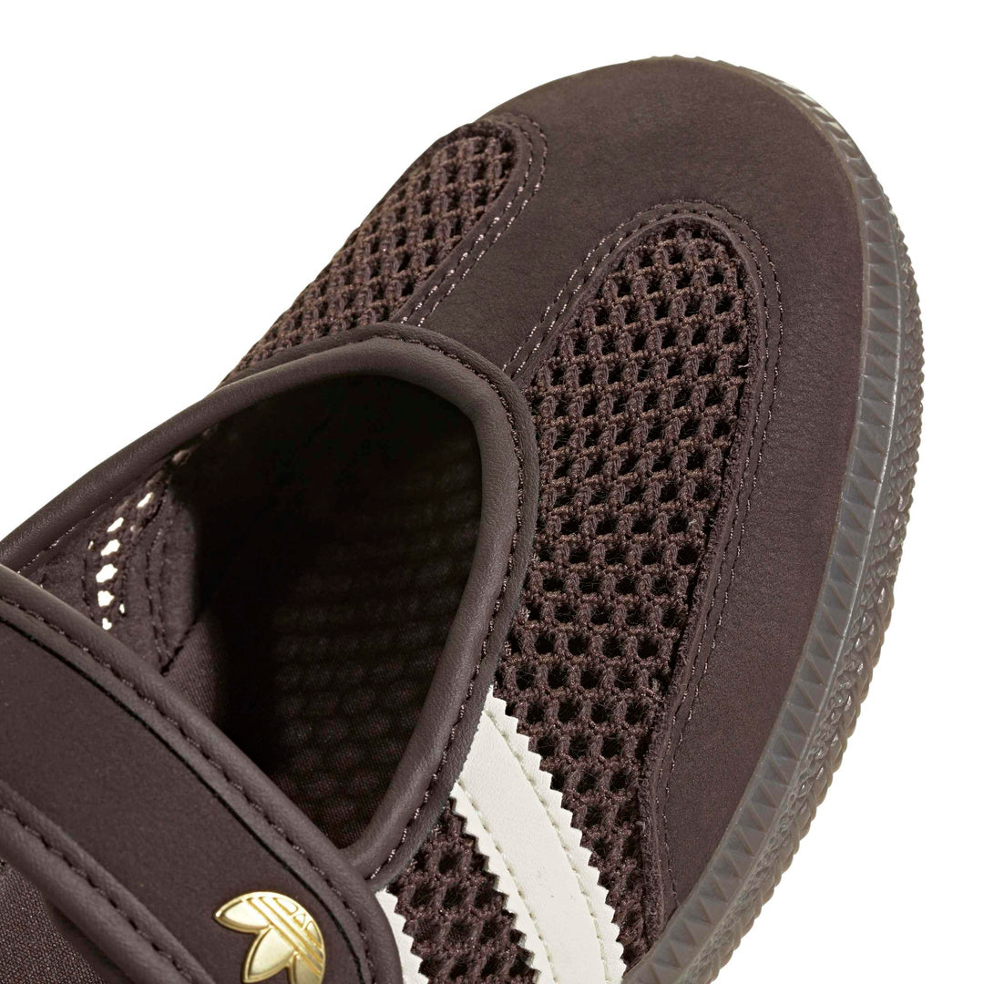 adidas Originals Samba Jane 'Brown Off White Gold Metallic' (WMNS) - Detail View 1