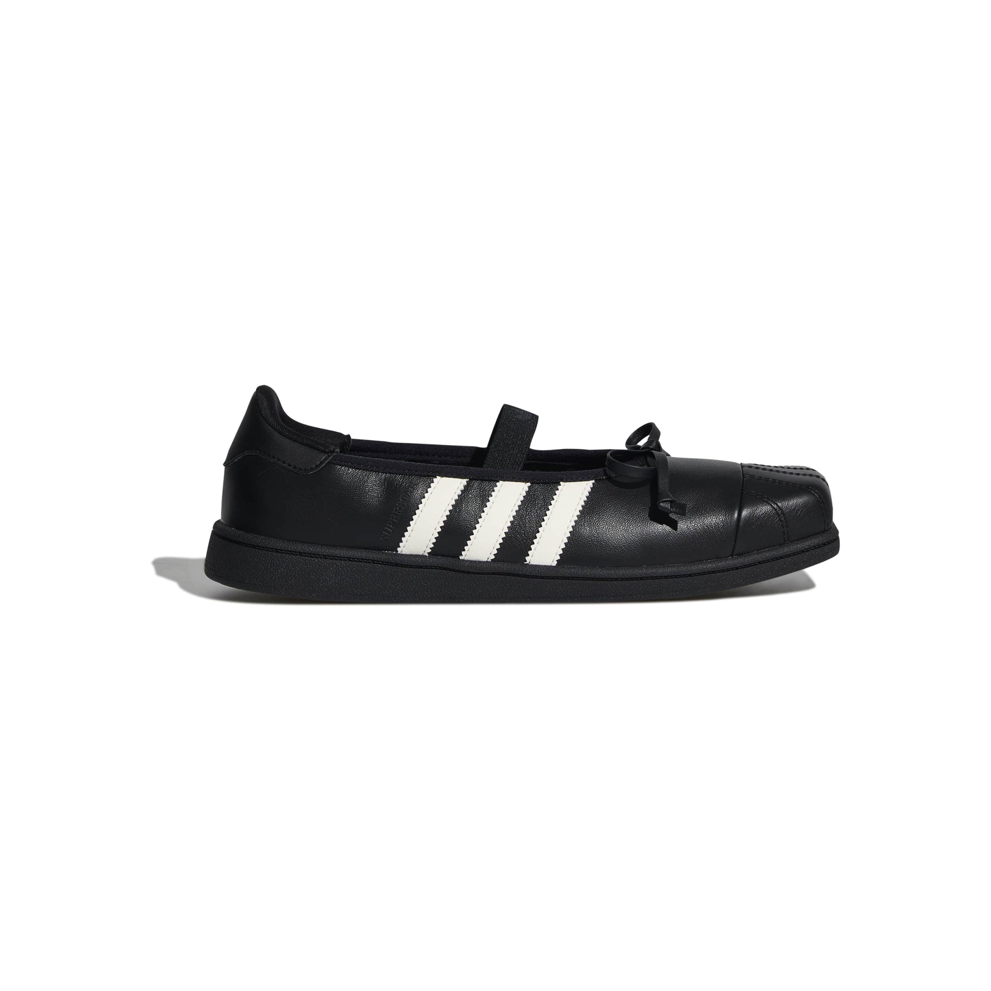 adidas Originals by JENNIE Superstar SQ Ballet 'Core Black Off White' (WMNS) – product front view