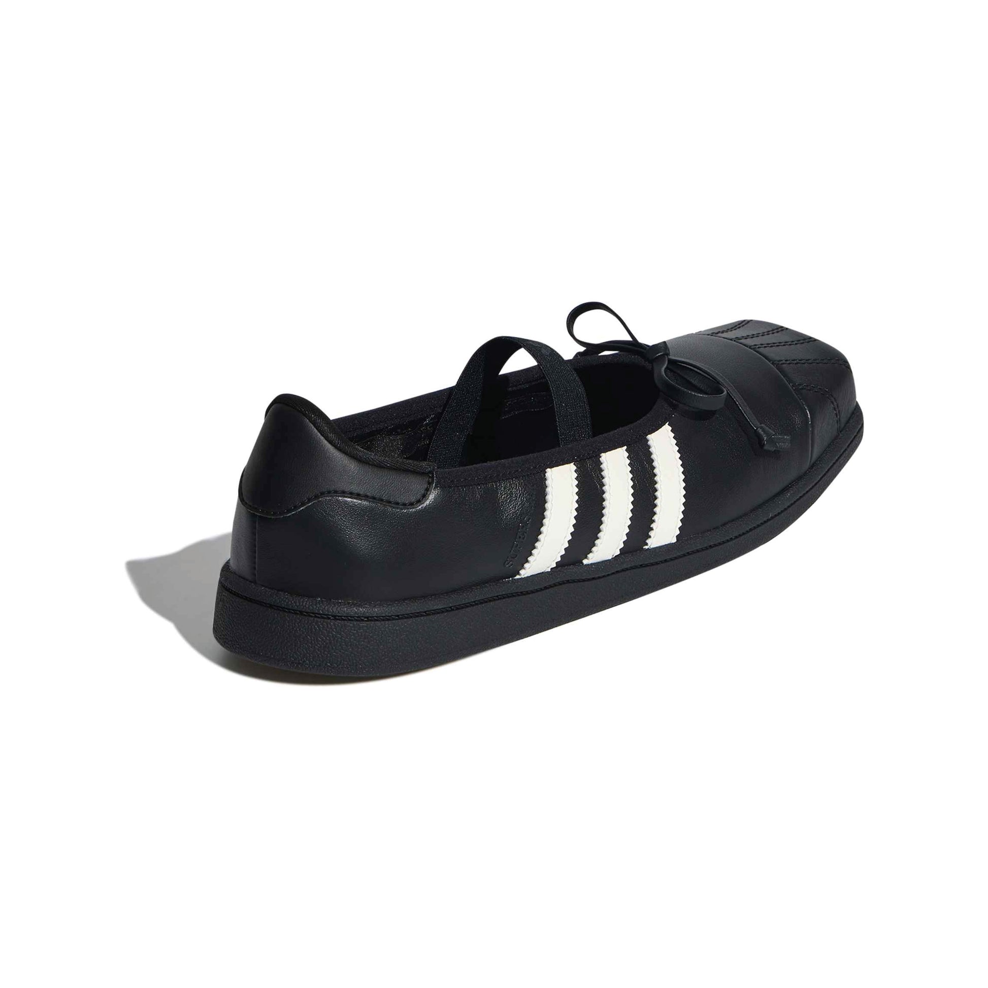 adidas Originals by JENNIE Superstar SQ Ballet 'Core Black Off White' (WMNS) – rear angle view