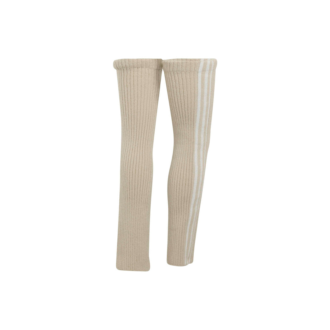 adidas Originals Leg Warmers 'Collegiate Brown / White' - back center view