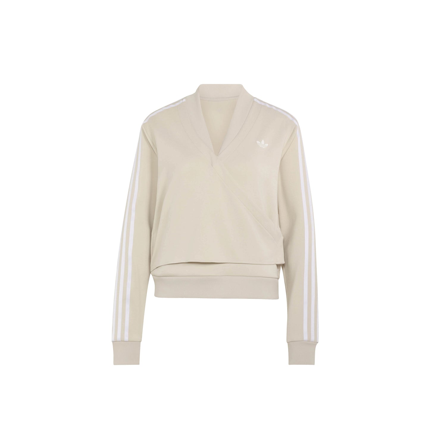 adidas Originals by JENNIE Wrap SST Track Top 'Clay Brown' (WMNS) – product front view