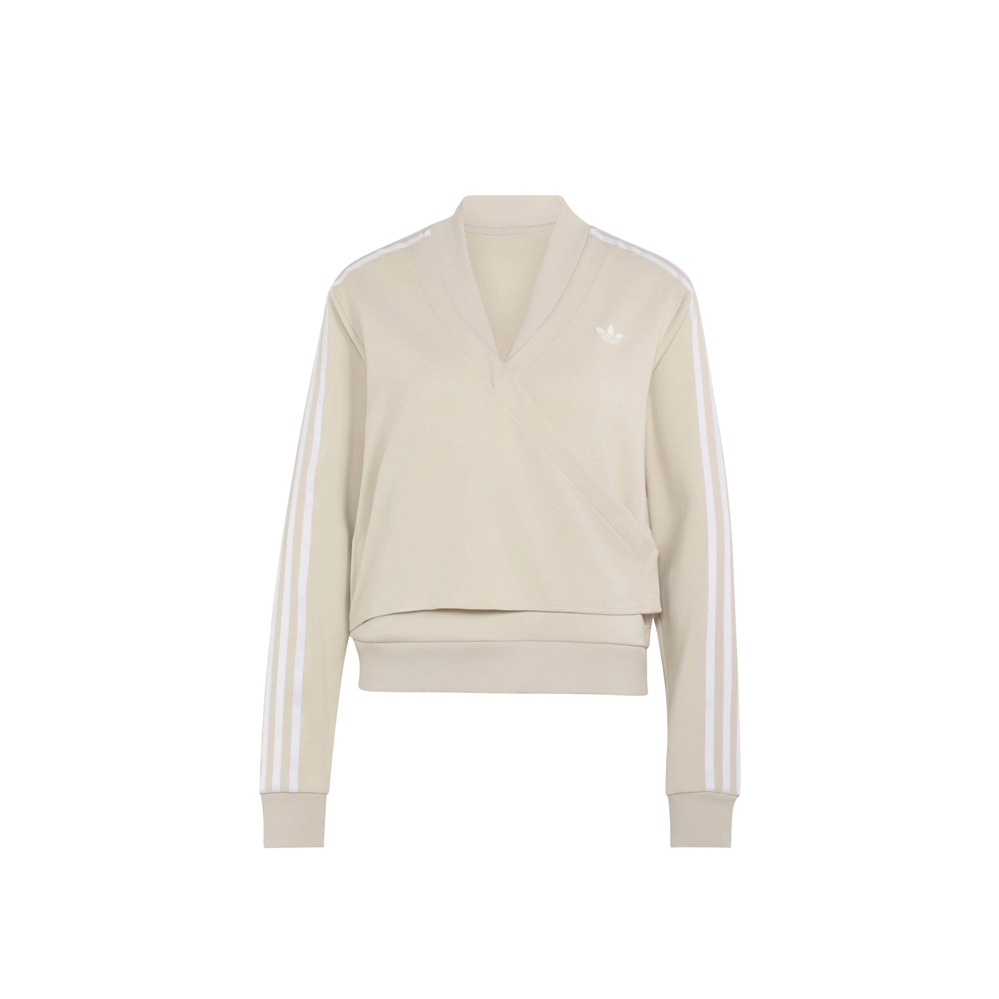 adidas Originals by JENNIE Wrap SST Track Top 'Clay Brown' (WMNS) – product front view