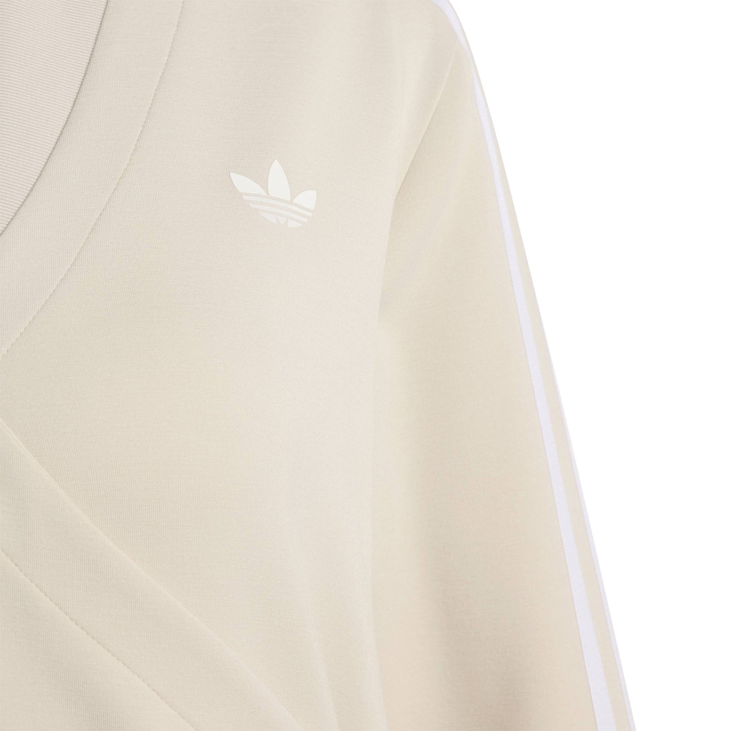 adidas Originals by JENNIE Wrap SST Track Top 'Clay Brown' (WMNS) – close up view