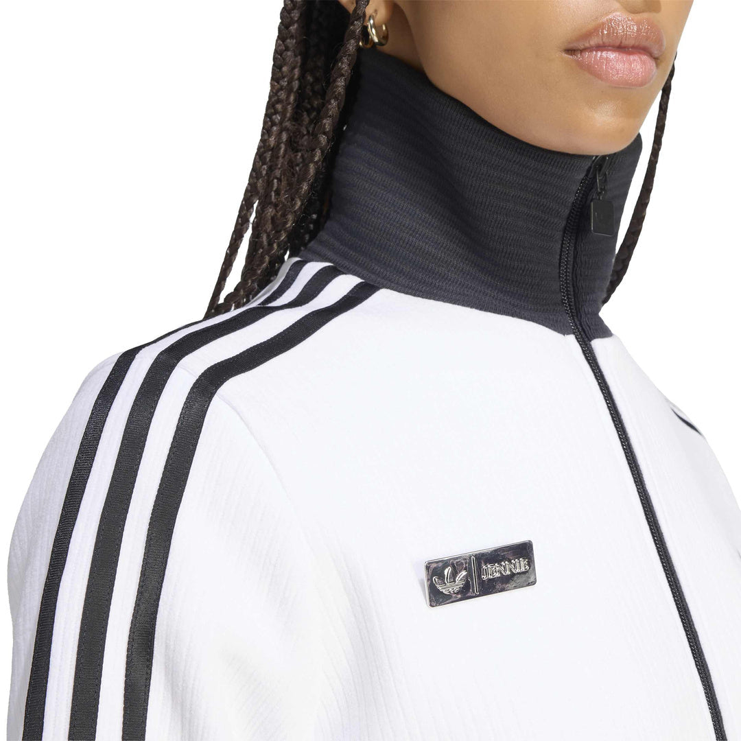 adidas Originals by JENNIE Fan OG Track Top 'White' (WMNS) – detail view