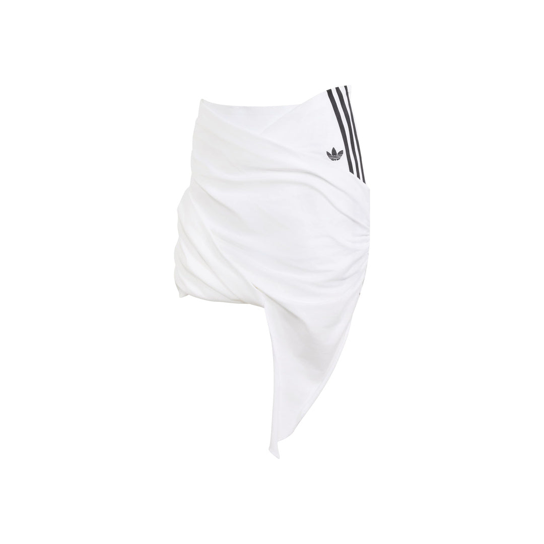 adidas Originals by JENNIE Wrap Skirt 'White' (WMNS) – product front view