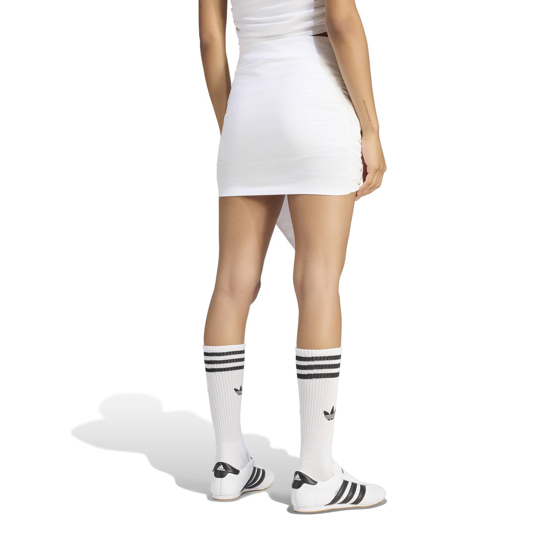 adidas Originals by JENNIE Wrap Skirt 'White' (WMNS) – model back view