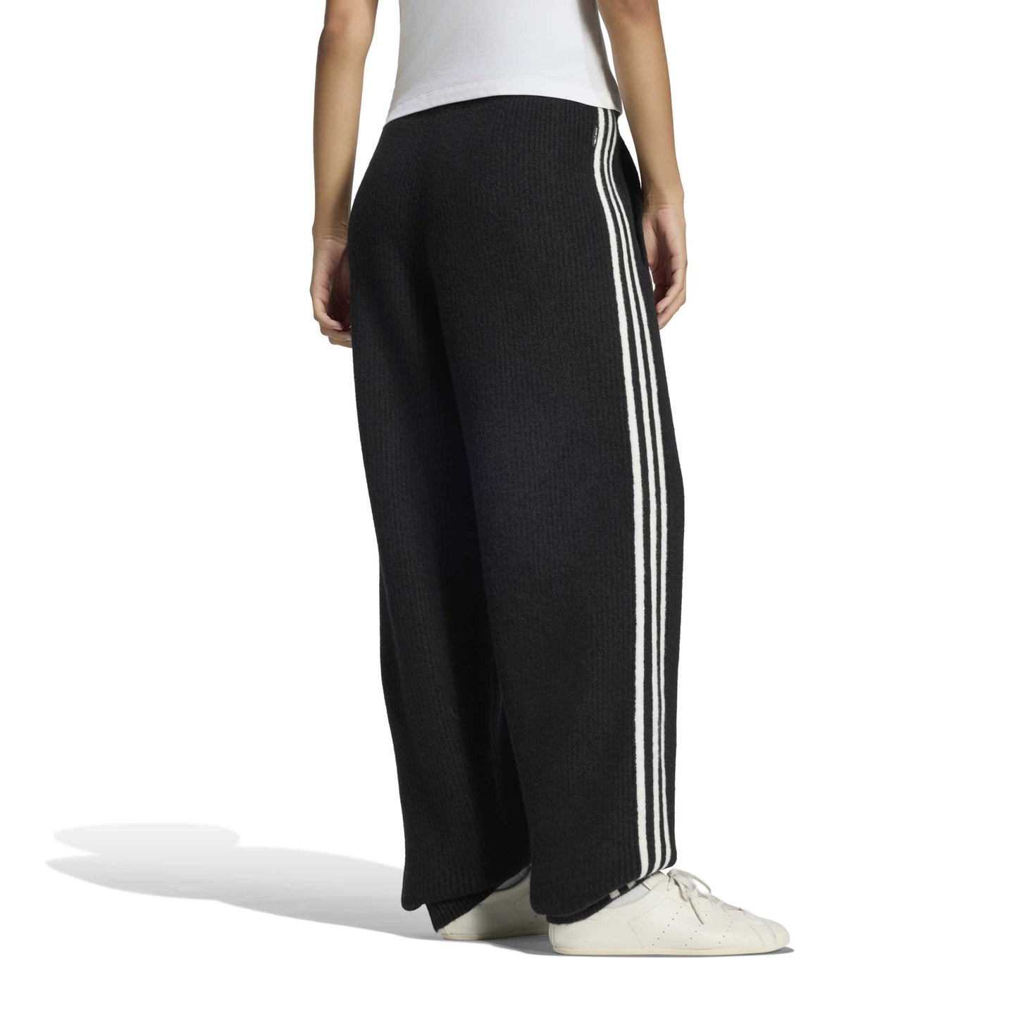 adidas Originals by JENNIE Knit Pants 'Black' (WMNS) – model back view