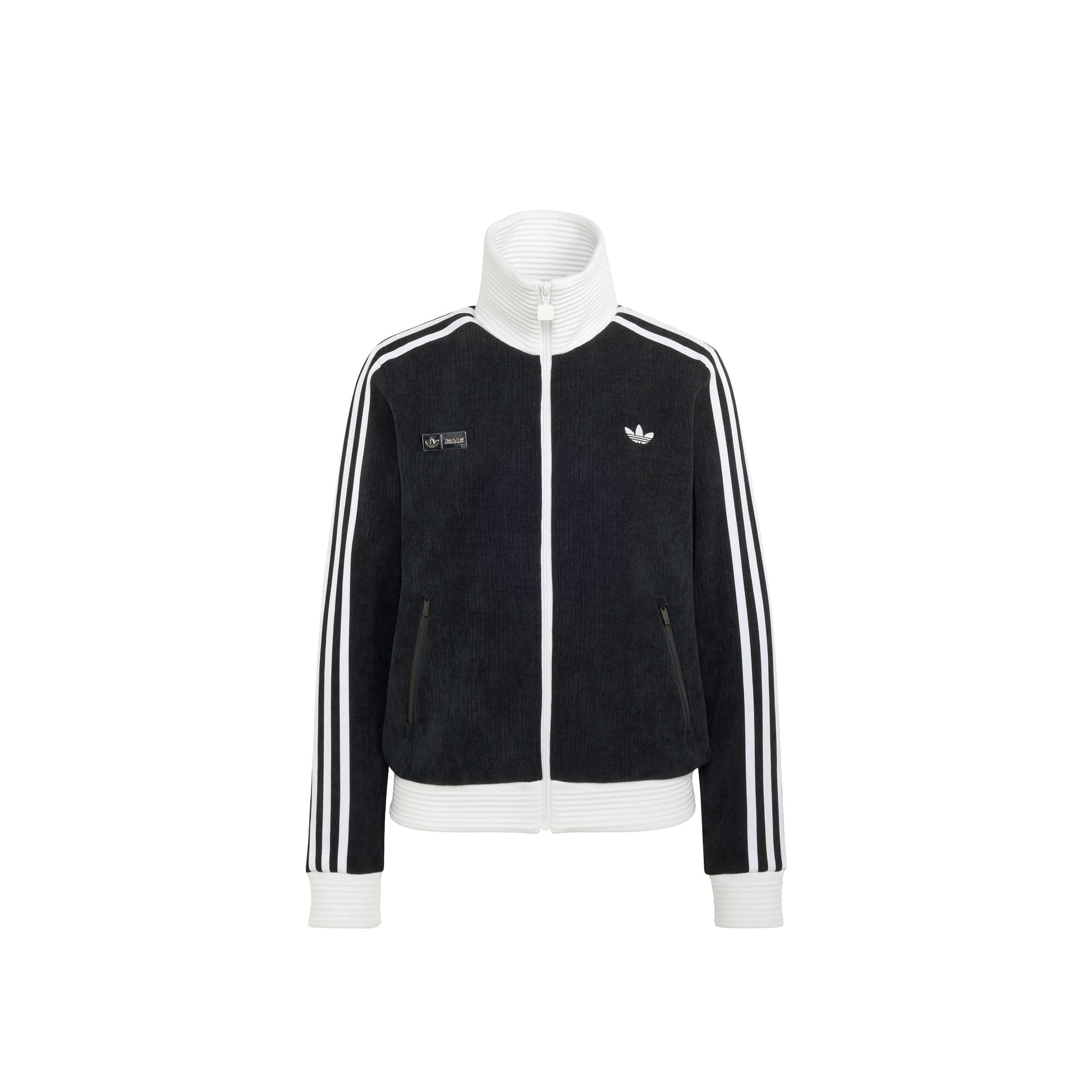 adidas Originals by JENNIE Fan OG Track Top 'Black' (WMNS) – product front view