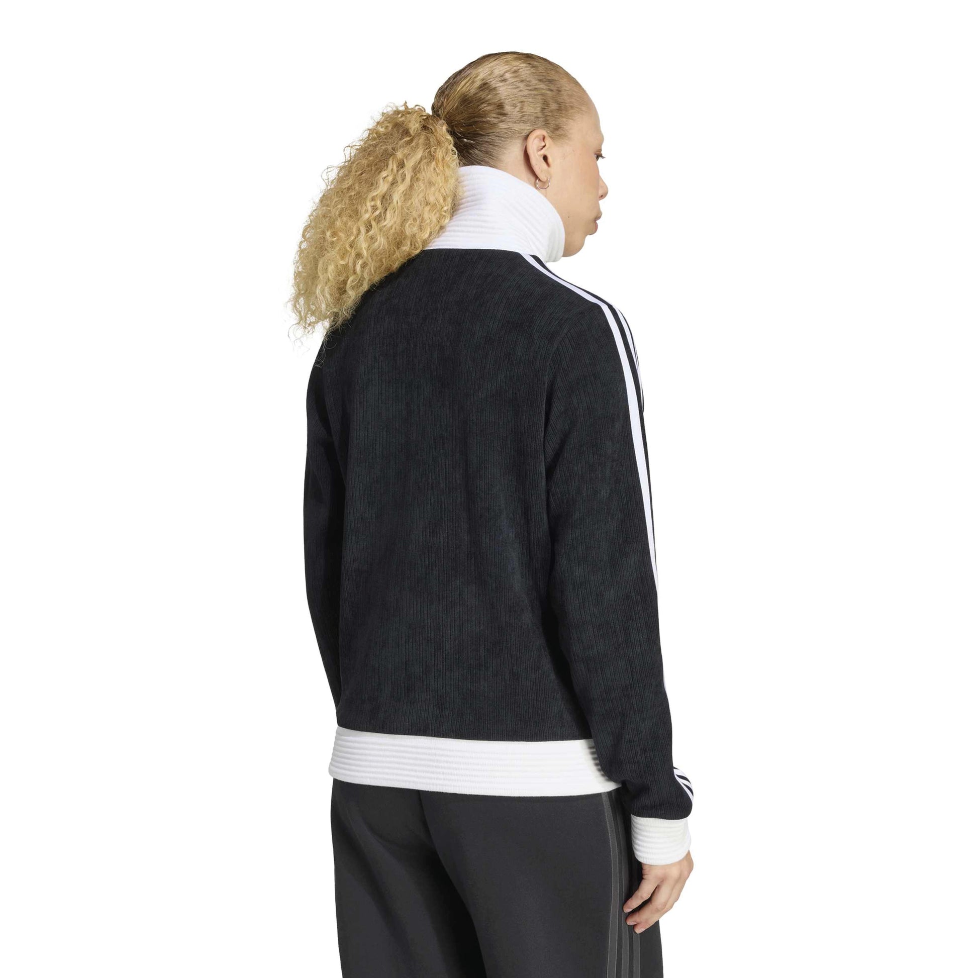adidas Originals by JENNIE Fan OG Track Top 'Black' (WMNS) – model back view