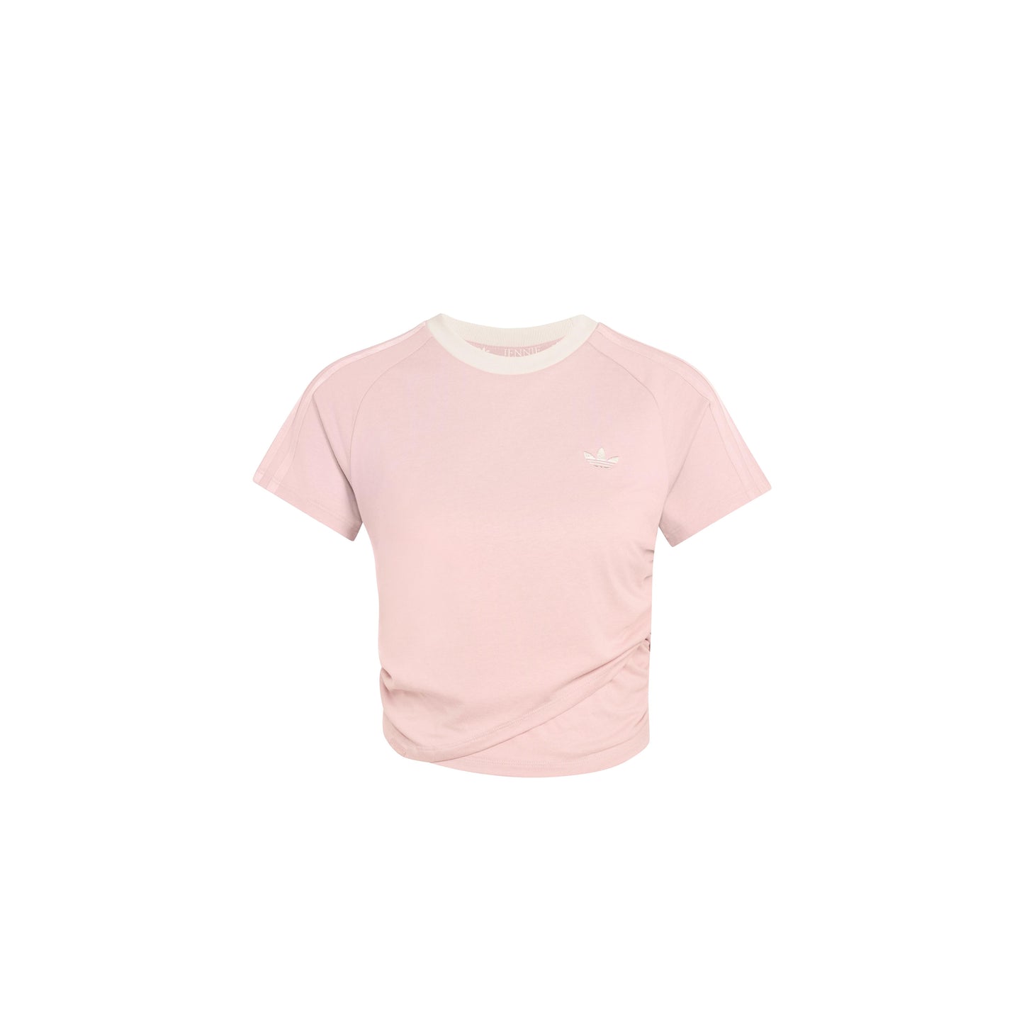 adidas Originals by JENNIE Layer T-Shirt 'Wonder Mauve' (WMNS) – product front view