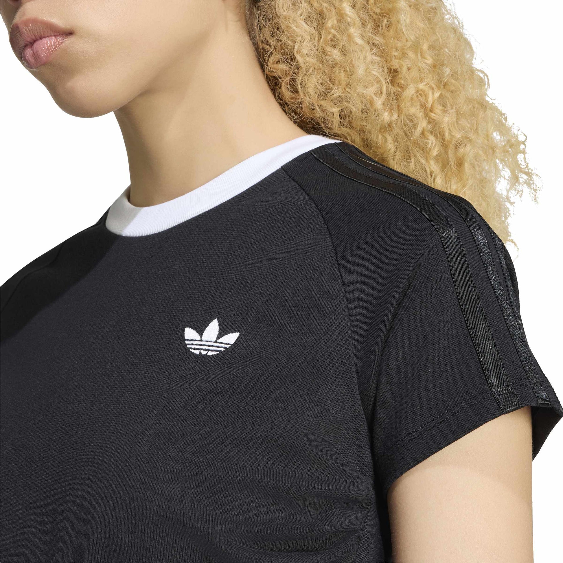 adidas Originals by JENNIE Layer T-Shirt 'Black' (WMNS) – detail view