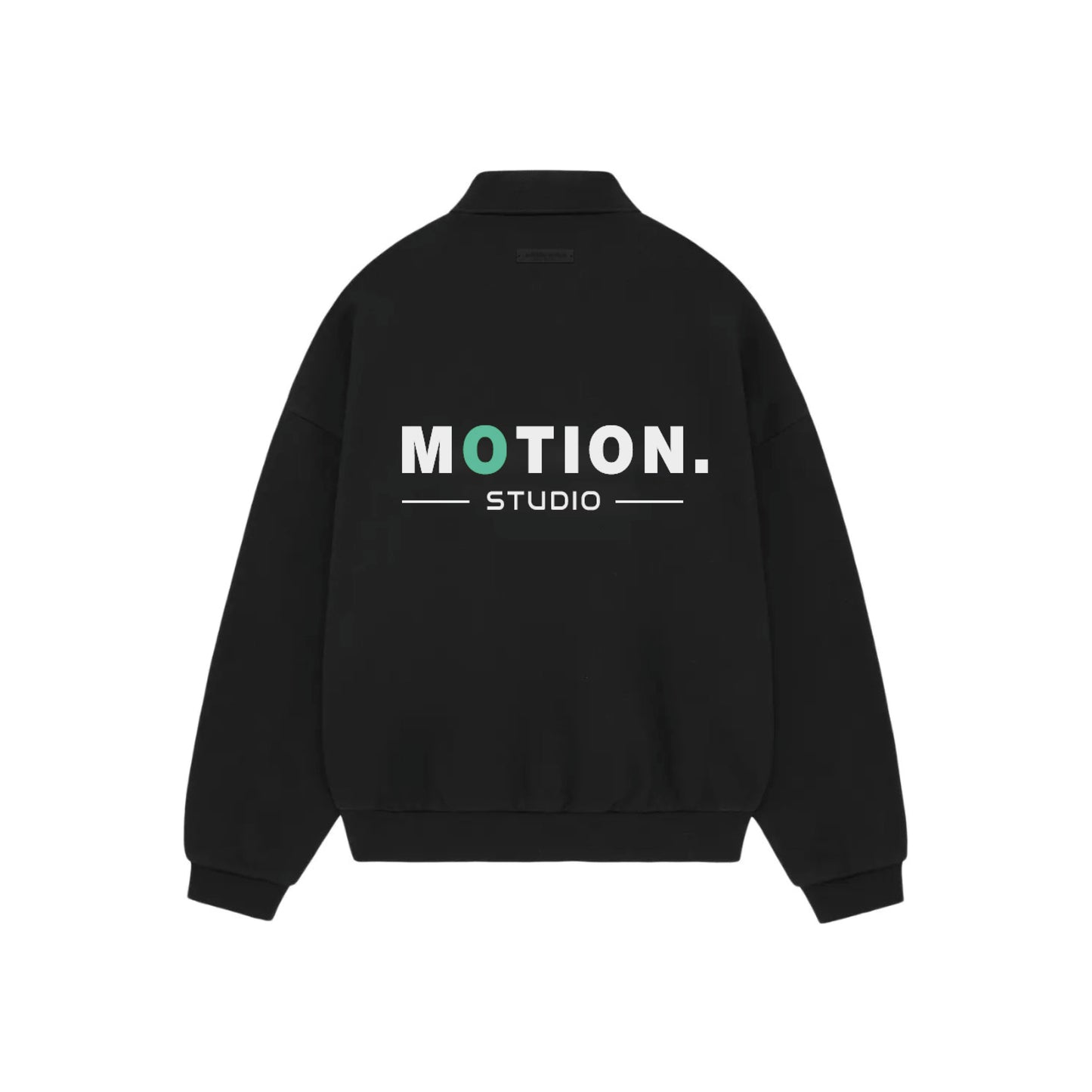 MOTION Basic Logo Fleece Polo 'Black'