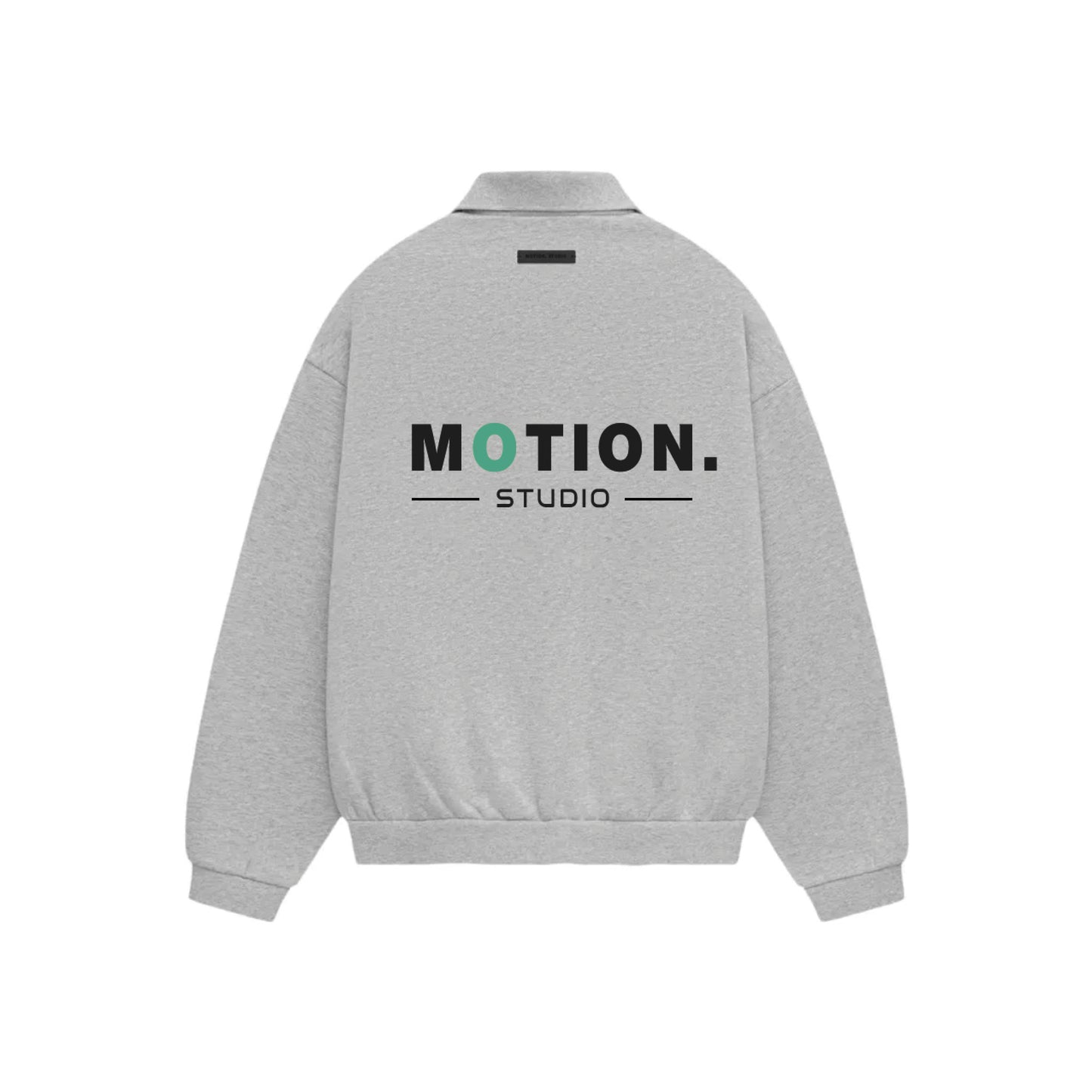 MOTION Basic Logo Fleece Polo 'Light Oatmeal'