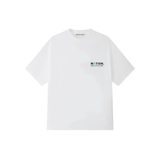 MOTION Basic Logo SS T-Shirt 'White'