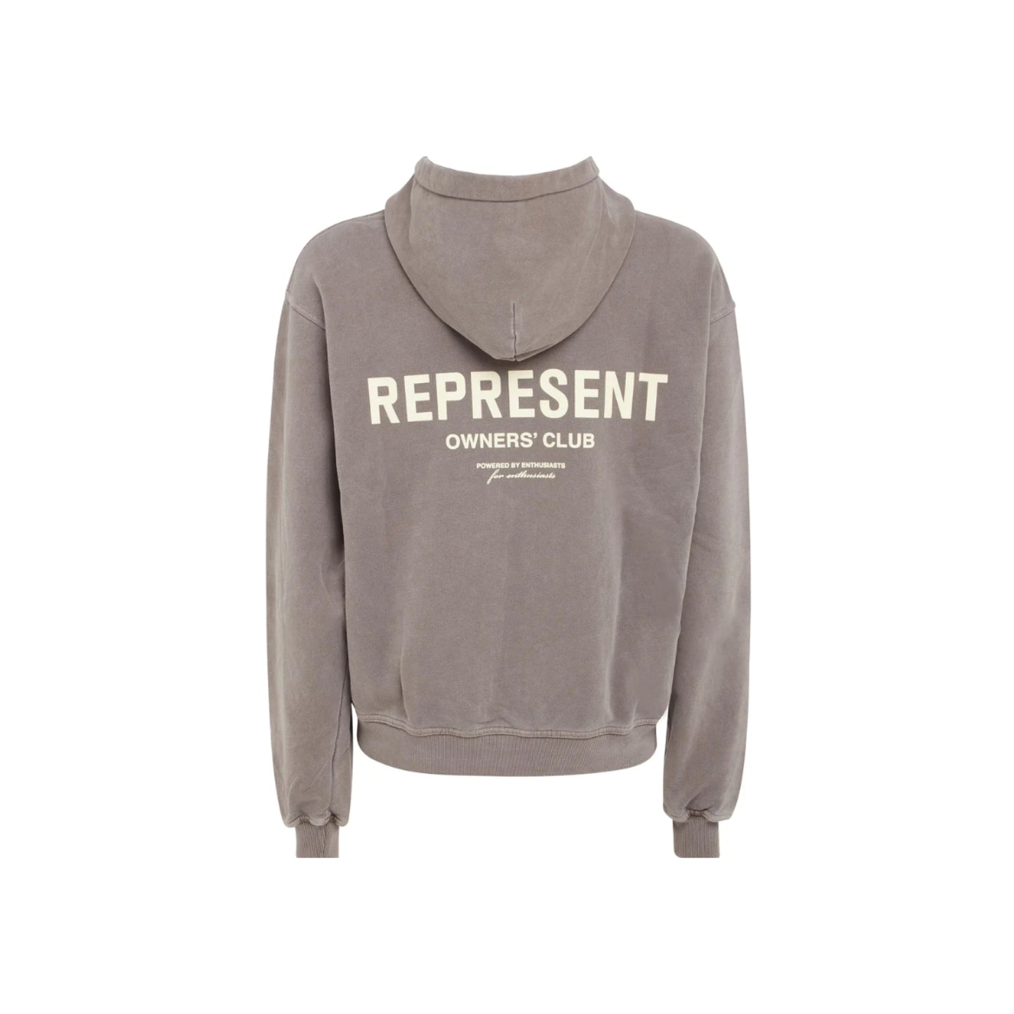 Represent Owners Club Zip Hoodie 'Fog'