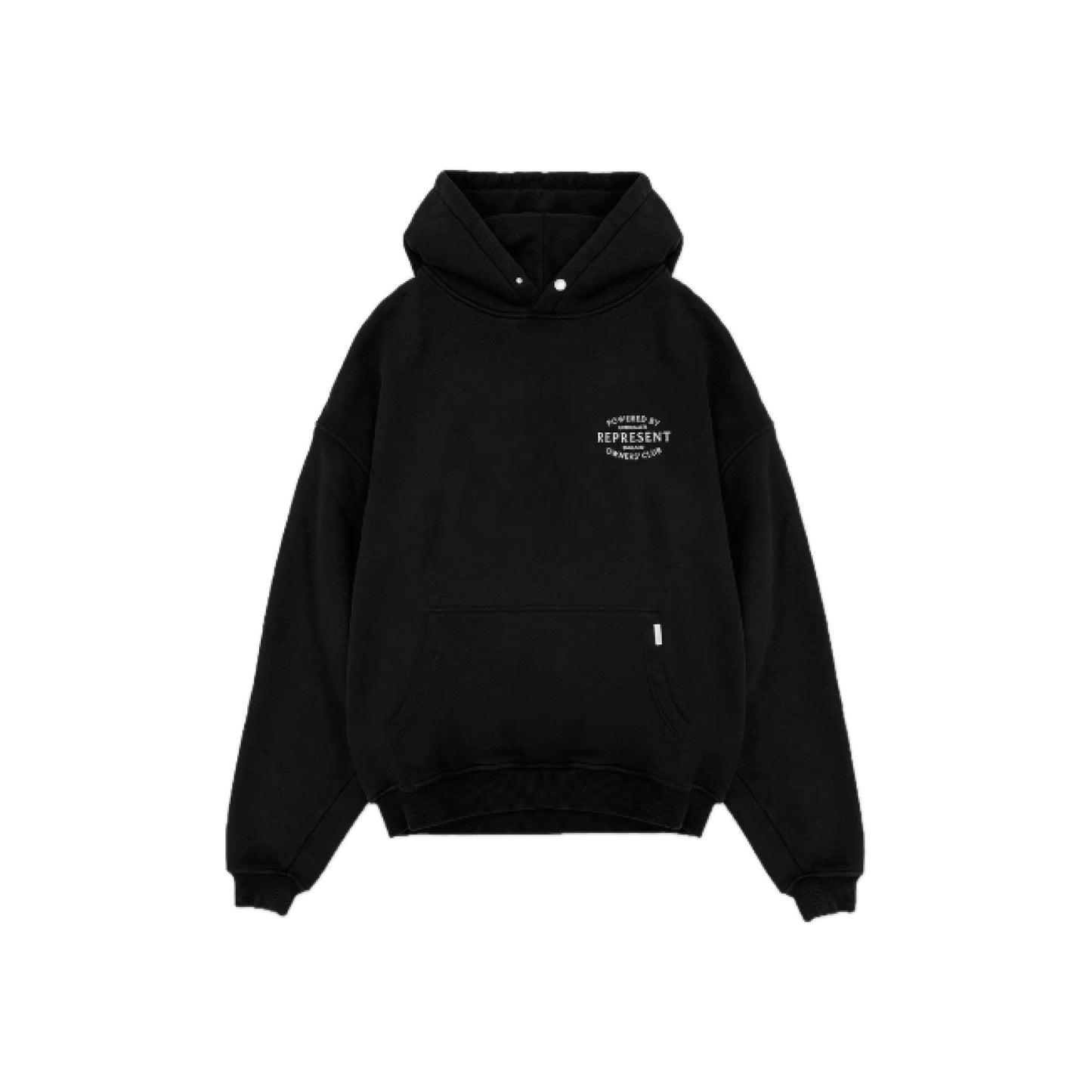 Represent Owners Club Stamp Hoodie 'Jet Black'