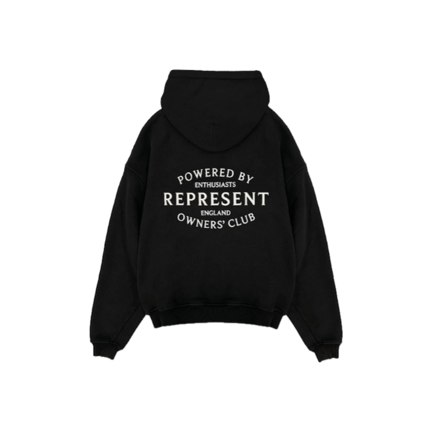 Represent Owners Club Stamp Hoodie 'Jet Black'