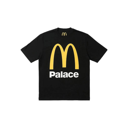 Palace x McDonald’s Logo Print SS T-Shirt 'Black'