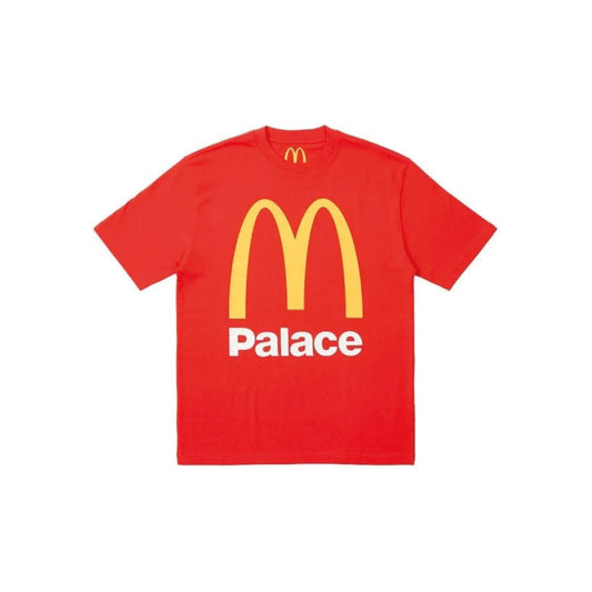 Palace x McDonald’s Logo Print SS T-Shirt 'Red'