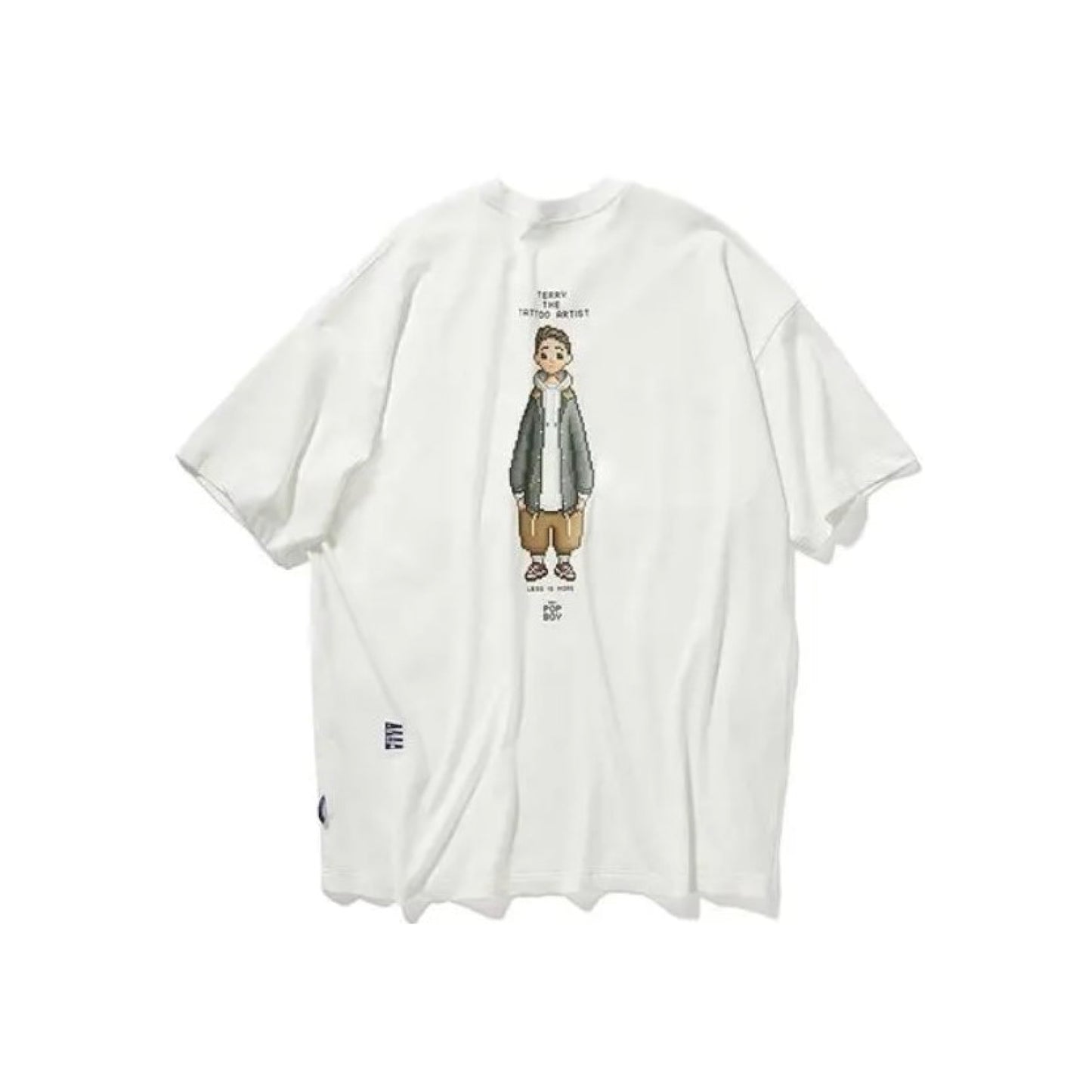 Nautica White Sail X Mr.PopBoy Logo Graphic Print SS T-Shirt 'White'