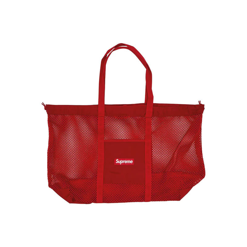 Supreme Mesh Tote Bag 'Red'