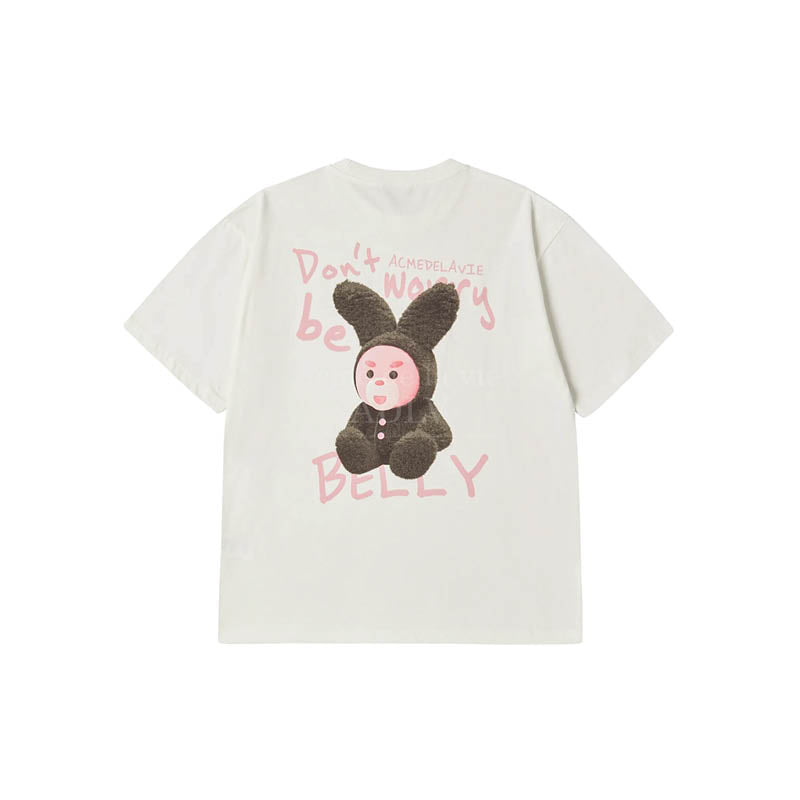 ADLV Rabbit Belly SS T-Shirt 'Cream'