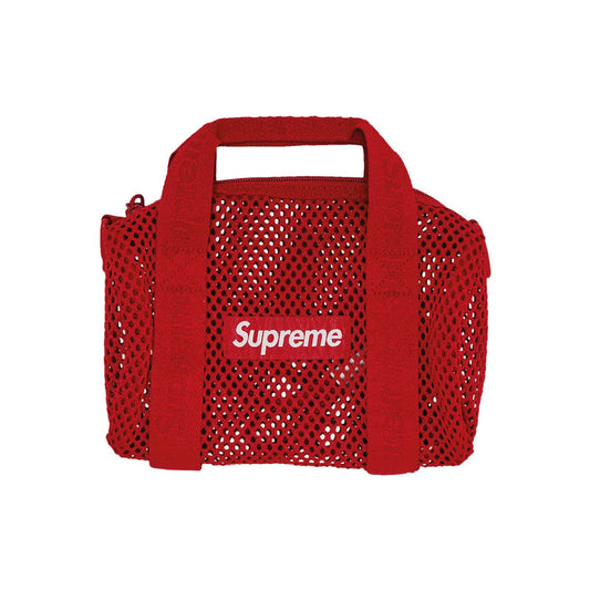 Supreme Mesh Mini Duffle Bag 'Red'