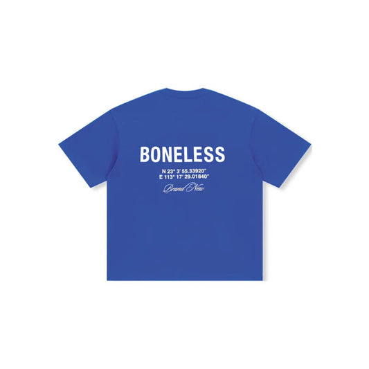 Boneless B-Series Logo SS T-Shirt 'Blue'