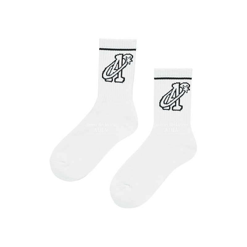ADLV A Star Logo Sock 'Black'