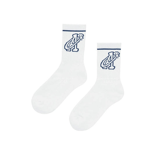 ADLV A Star Logo Sock 'Navy'