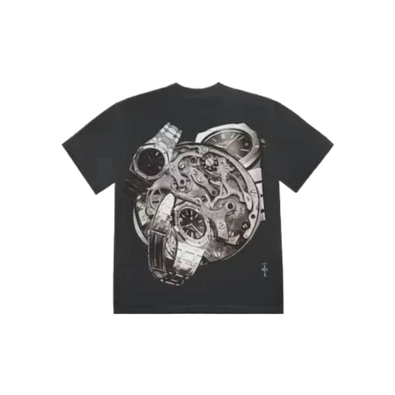 Travis Scott Cactus Jack x Audemars Piguet Collage T-Shirt 'Black'