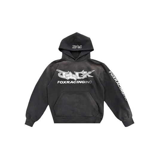 Travis Scott Cactus Jack x Fox Racing Hoodie 'Black'