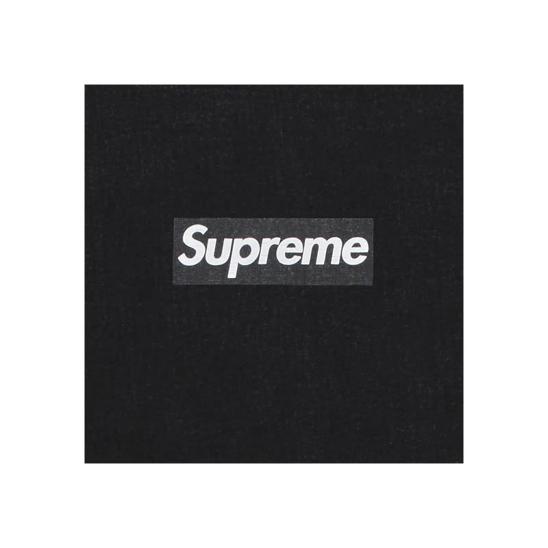 Supreme Washed Box Logo Crewneck Sweatshirt 'Black'