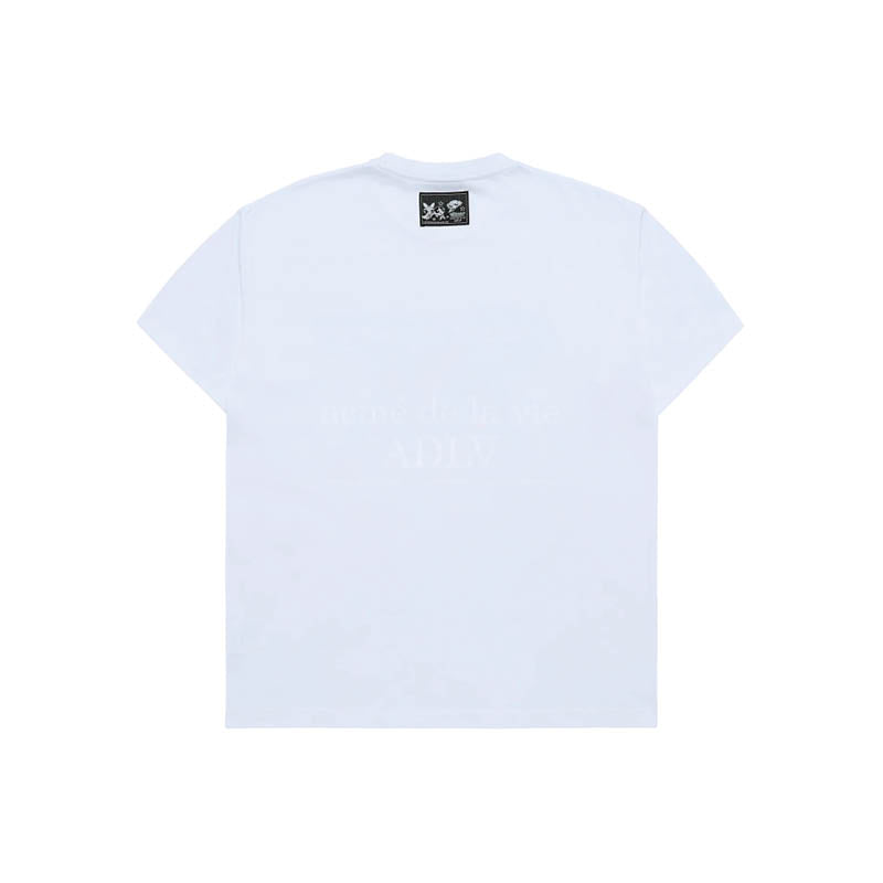 ADLV X Powerpuff Girls Logo T-shirt 'White'
