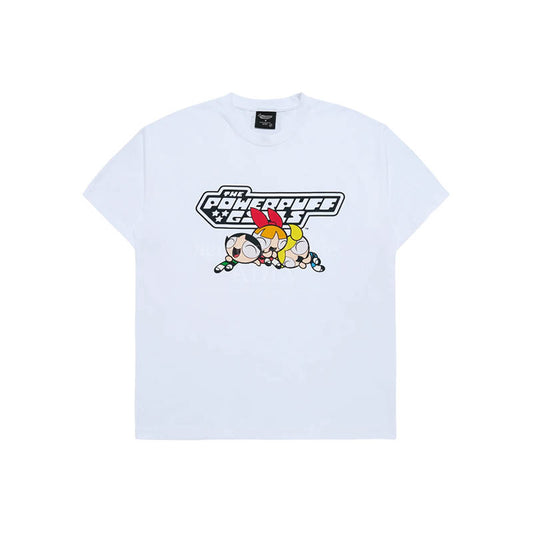 ADLV X Powerpuff Girls Logo T-shirt 'White'