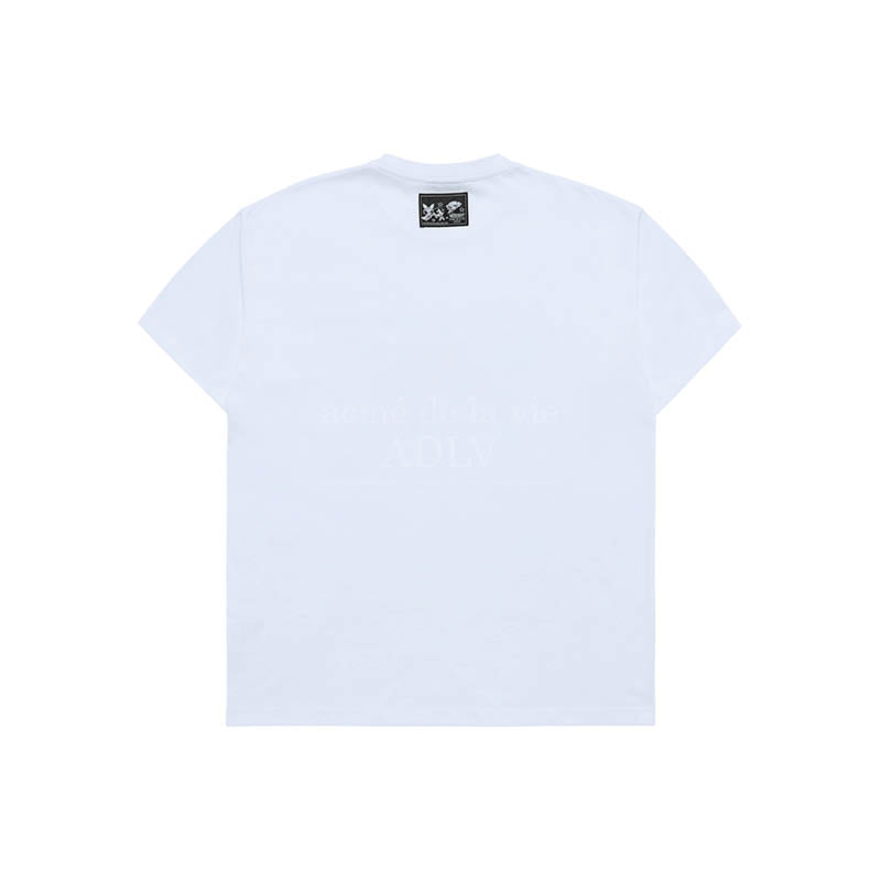 ADLV X Powerpuff Girls Big Artwork SS T-Shirt 'White'