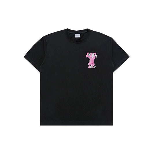 ADLV Fuzzy Font Rabbit SS T-Shirt ‘Black’
