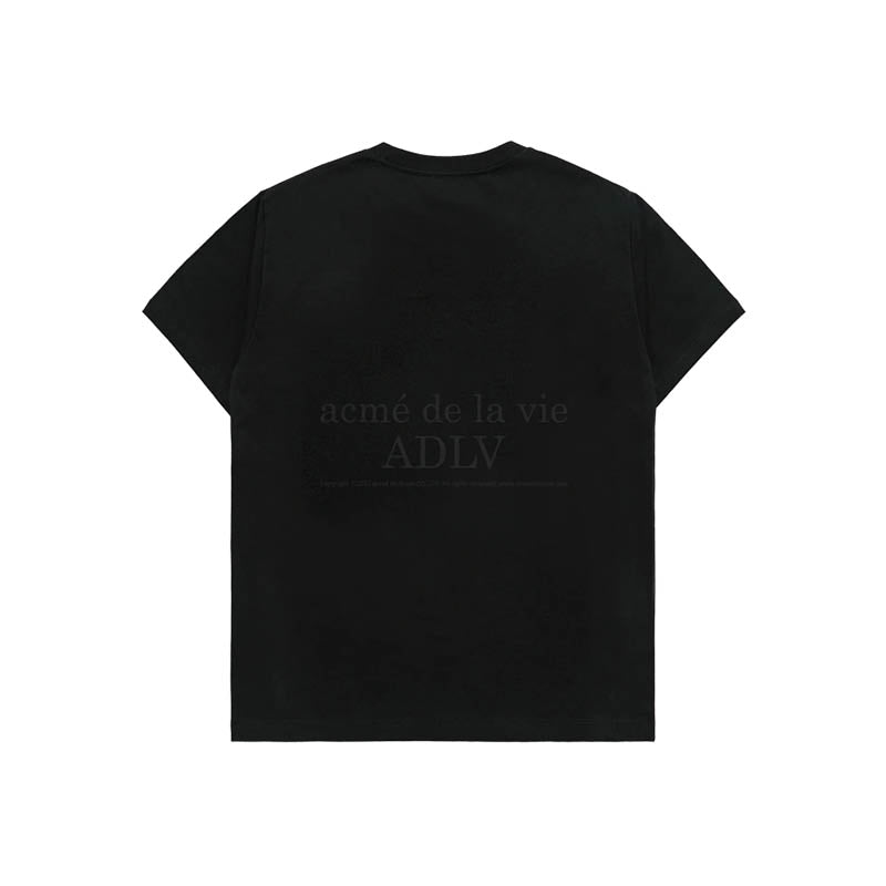 ADLV Blur Sketch Bear SS T-Shirt 'Black'