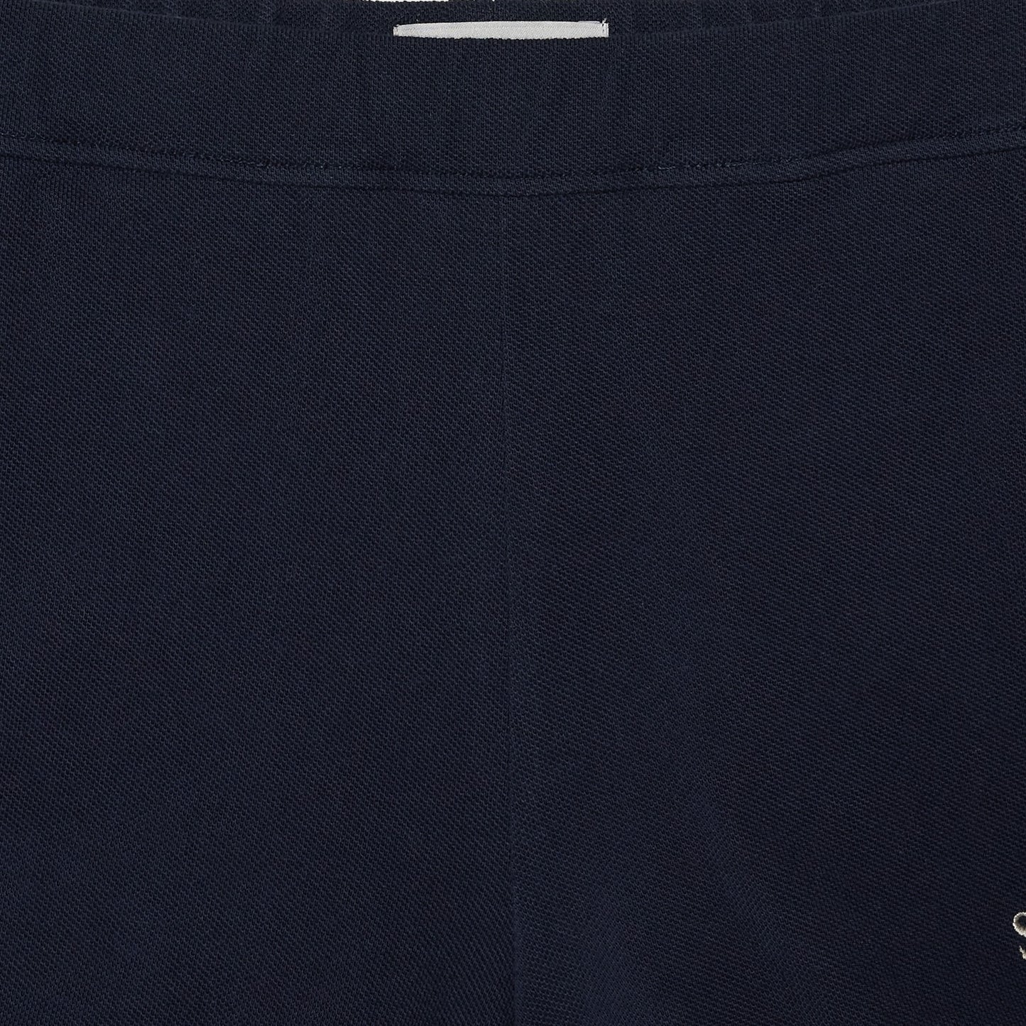 SATUR Apero PK Shorts Navy kids cotton blend shorts elastic waistband embroidered logo casual apparel