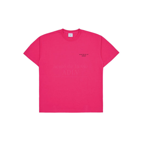 ADLV Basic Logo SS T-Shirt 'Pink'