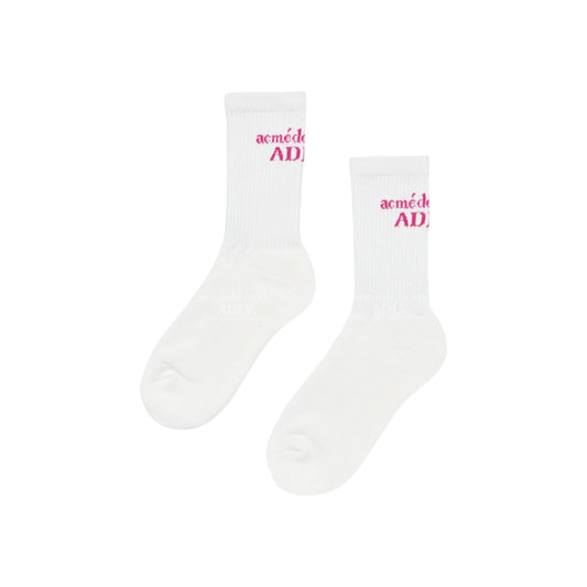 ADLV Back Basic Logo Socks 'Pink'