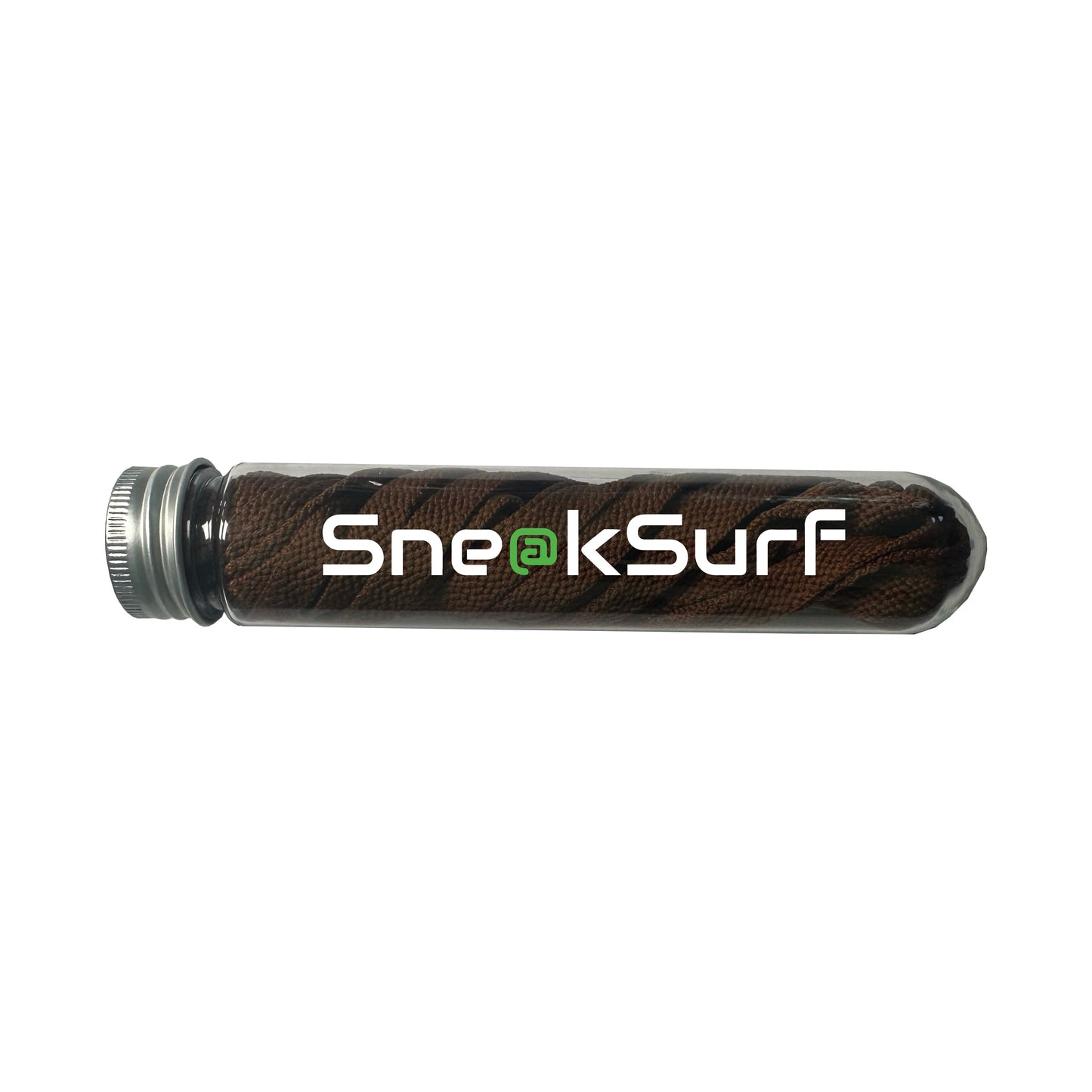 SneakSurf Flat Shoe Laces (Red Coffee) - 160MM