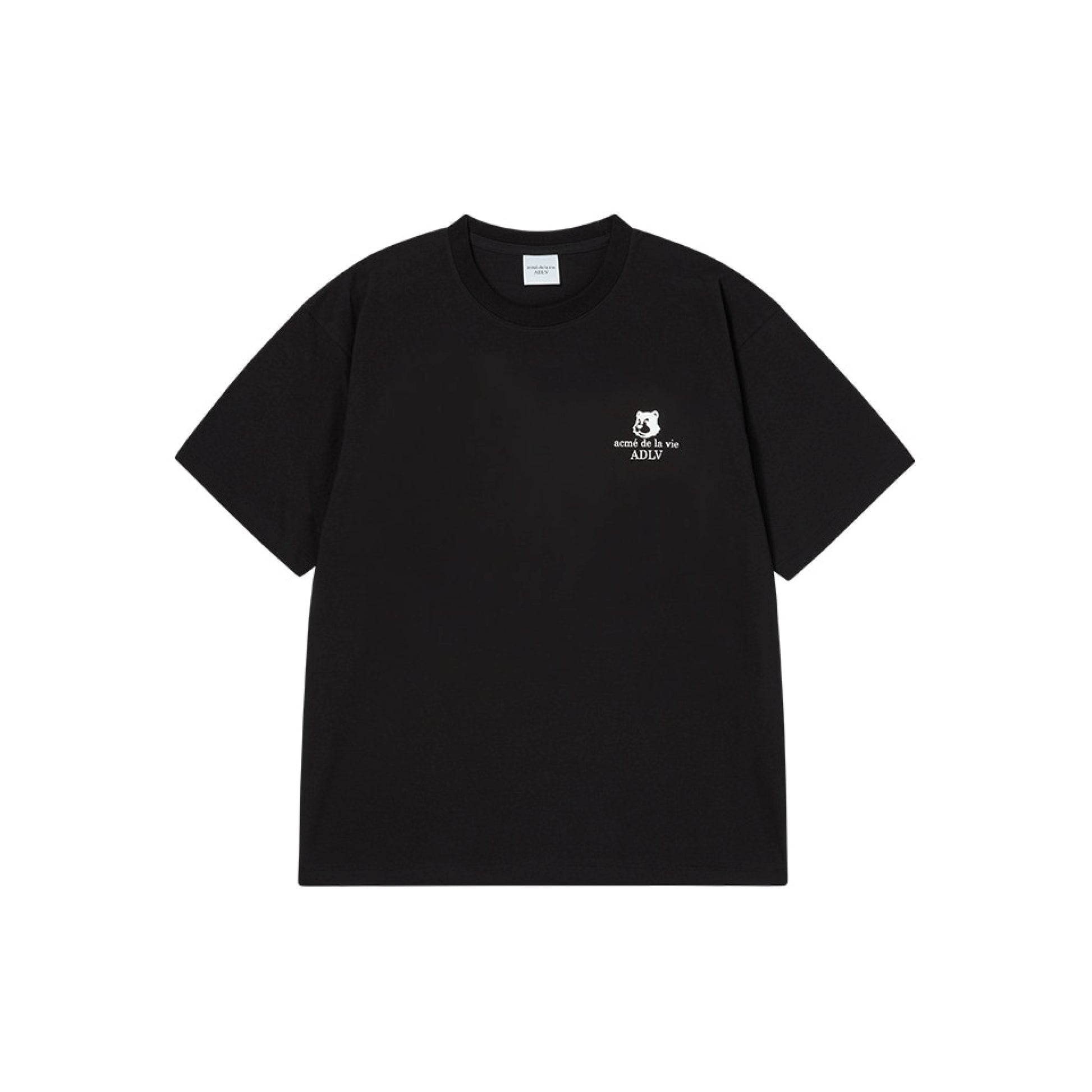 ADLV Team Acme De La Vie SS T-Shirt Black oversized graphic tee branded streetwear casual top