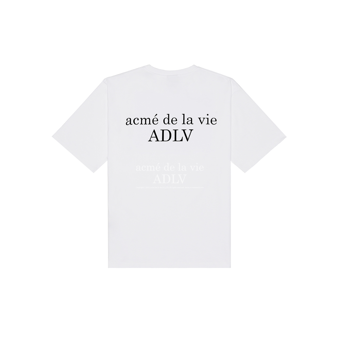 ADLV Basic Logo SS T-Shirt 'White'